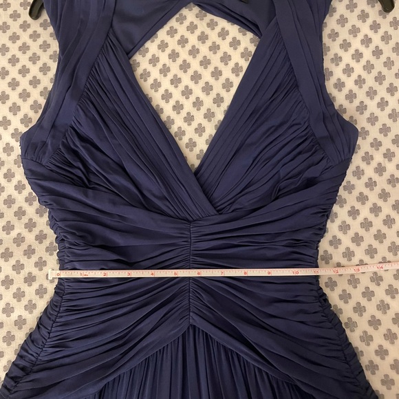 BCBG Max Azria Sophia Sleeveless Blue Dress - Picture 9 of 10